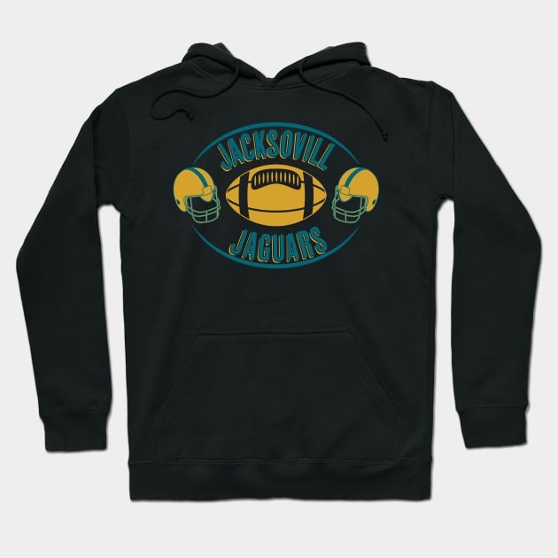 Jacksonville Jaguars. Hoodie by lakokakr